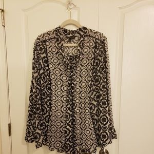 Lane Bryant beautiful print blouse.